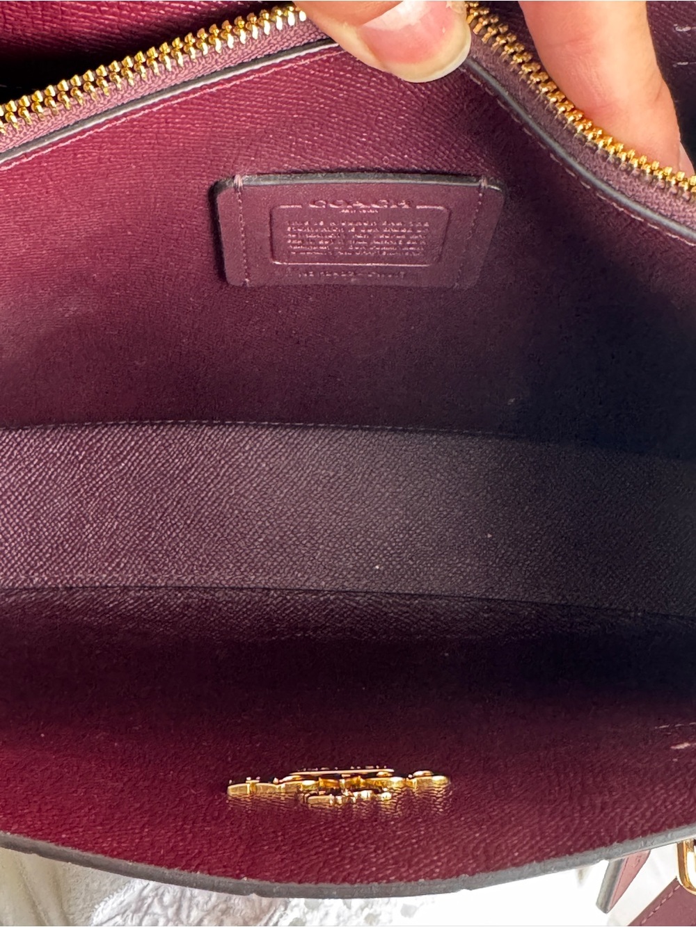 Coach Mollie 25 Croc bag - Picture 5 of 10